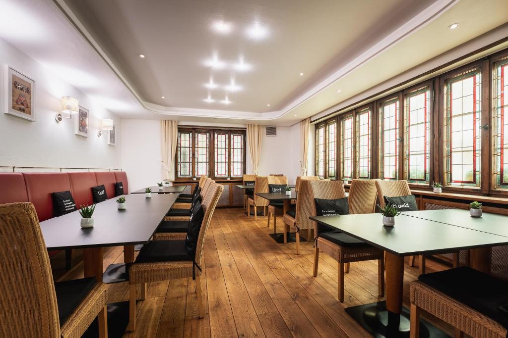 Restaurace v ubytování SMARTY Hotel Euler Homburg, Saar - KONTAKTLOSER SELF CHECK-IN