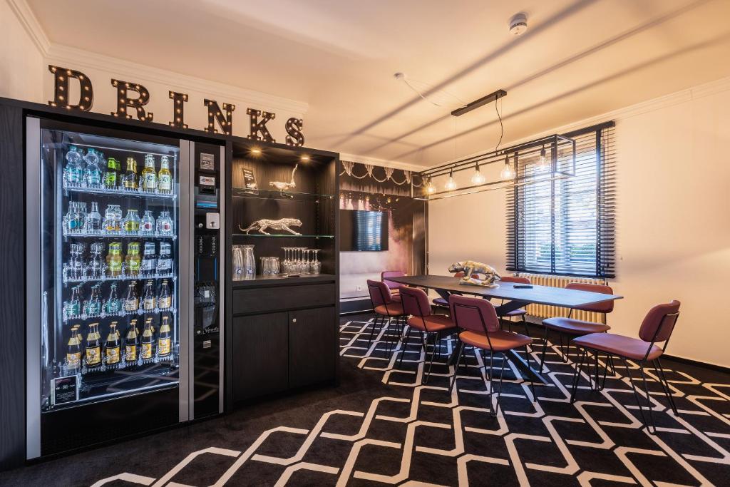 Nápoje v ubytování SMARTY Hotel Euler Homburg, Saar - KONTAKTLOSER SELF CHECK-IN