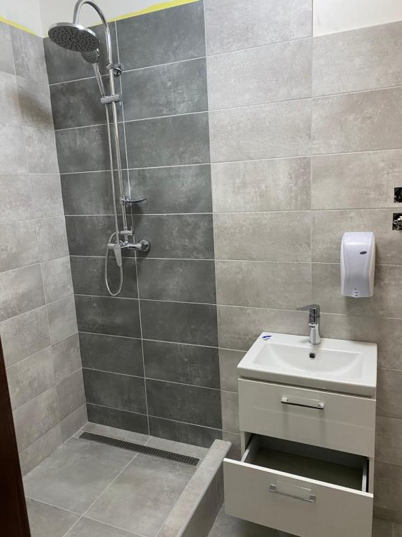 Koupelna v ubytování Relax Centrum Gól