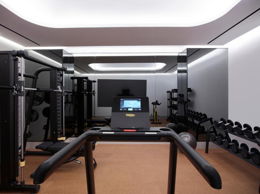 Fitness centrum a/nebo fitness zařízení v ubytování xenodocheio Milos