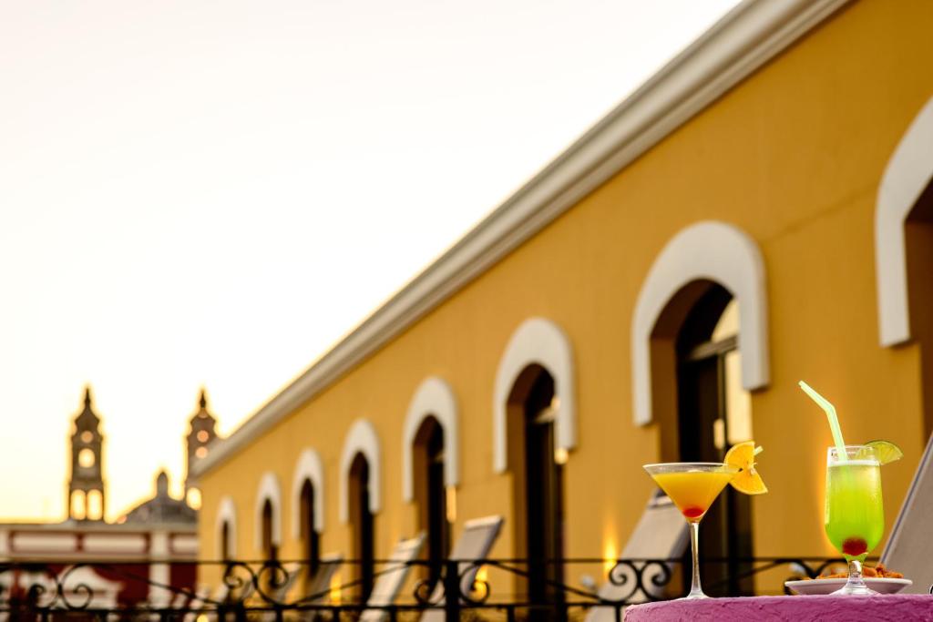 Nápoje v ubytování Hotel Plaza Campeche