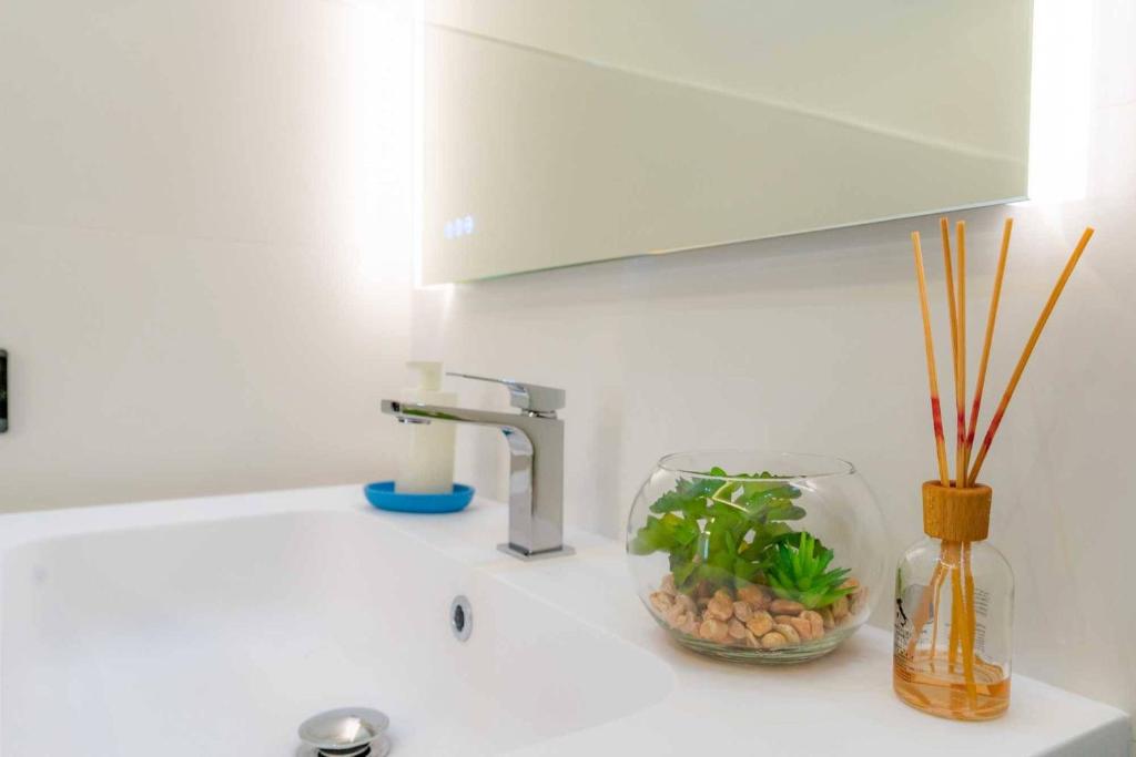 Koupelna v ubytování Carizza Rooms