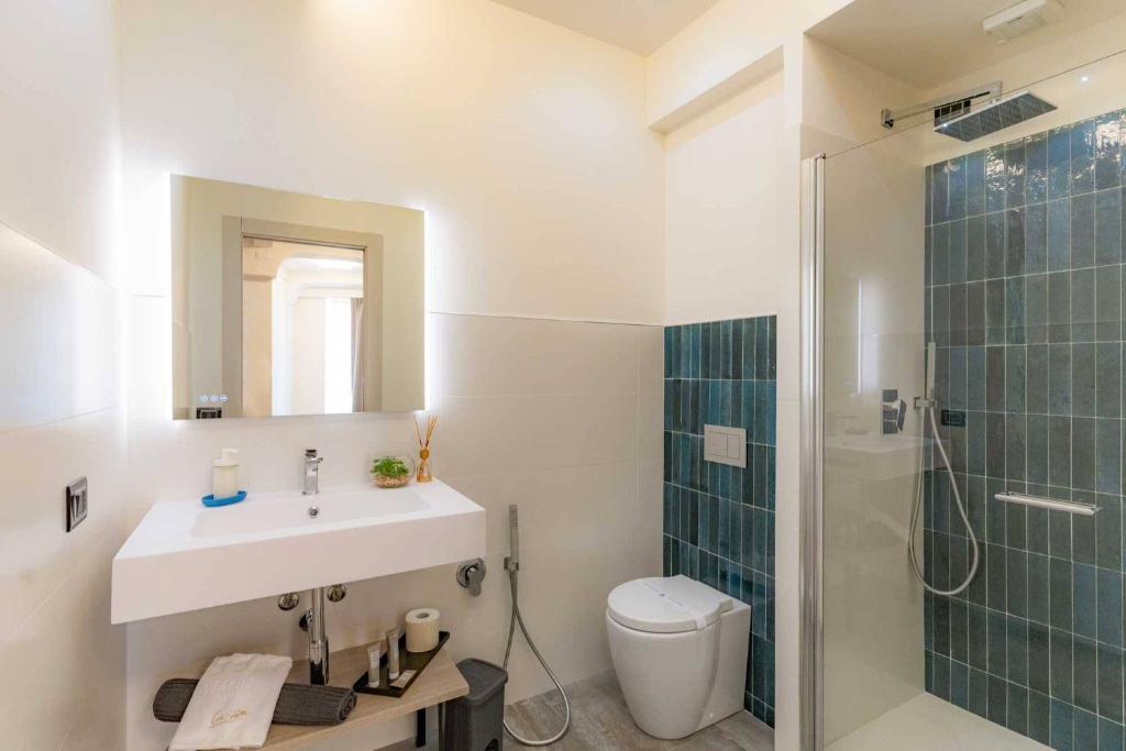 Koupelna v ubytování Carizza Rooms