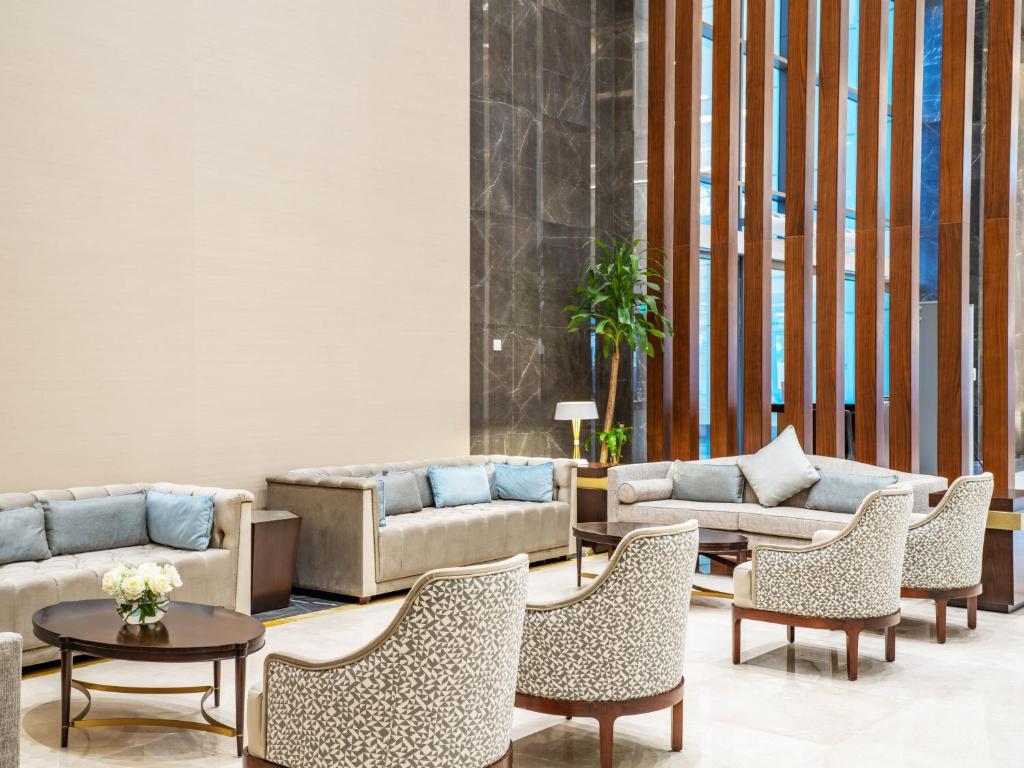 Posezení v ubytování Wirgan Hotel Al Azizyah
