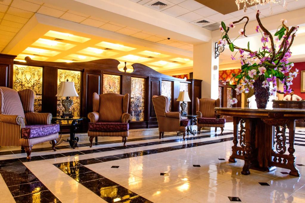Posezení v ubytování Hotel Plaza Campeche