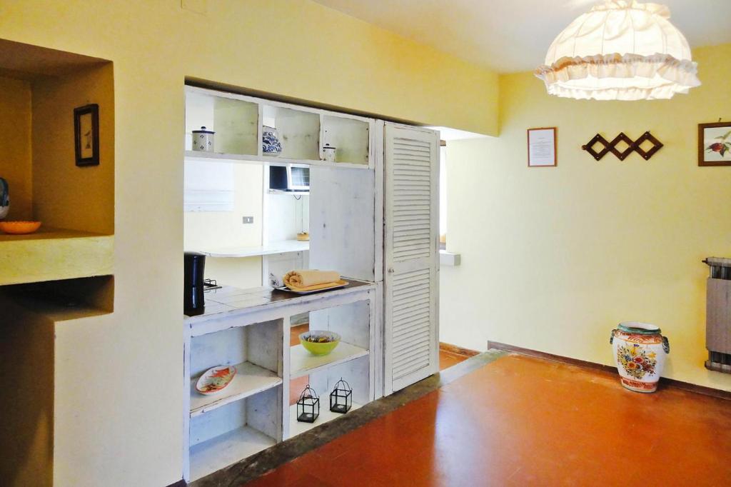 A kitchen or kitchenette at Villa in Montaione with Pool & Wine Tasting