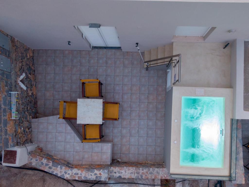 A bathroom at Istron MiraBella Villas