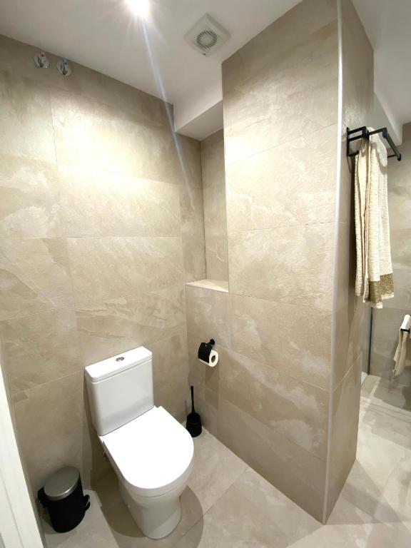 Koupelna v ubytování Apartamentos el Oligo