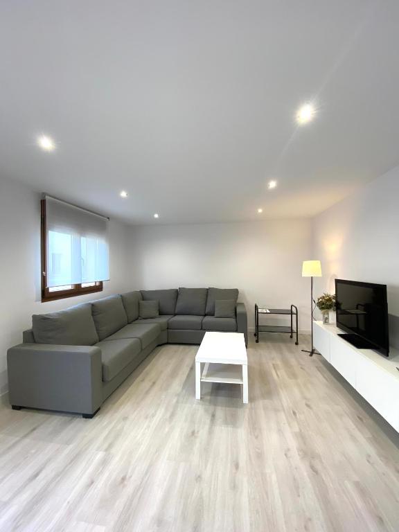 Posezení v ubytování Apartamentos el Oligo