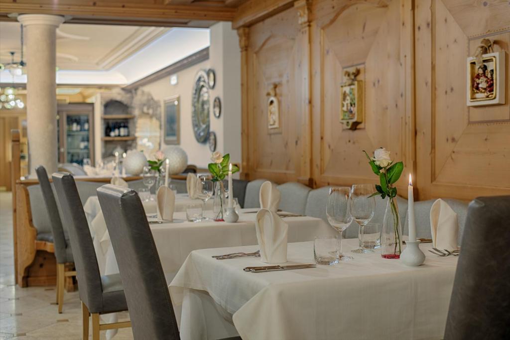 Restaurace v ubytování Renè Dolomites Boutique Hotel