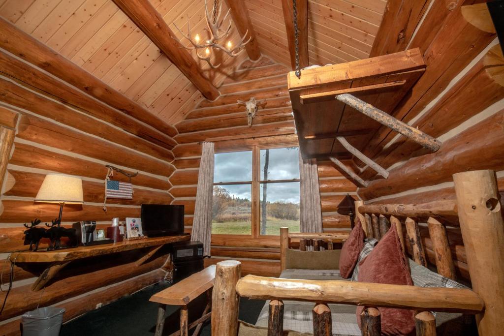 Kuchyň nebo kuchyňský kout v ubytování The Hatchet Resort