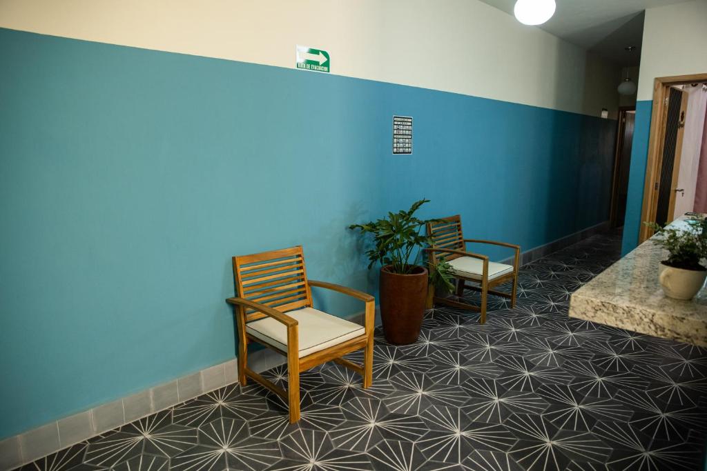 Posezení v ubytování Hotel Casa Jima Agave