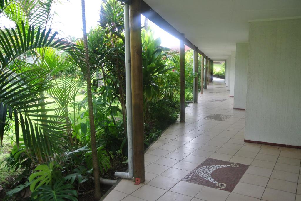 Zahrada ubytování Iorana Isla de Pascua Hotel