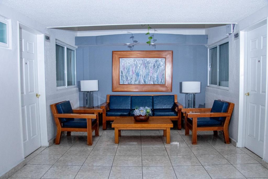 Posezení v ubytování Hotel Qualitel Plus