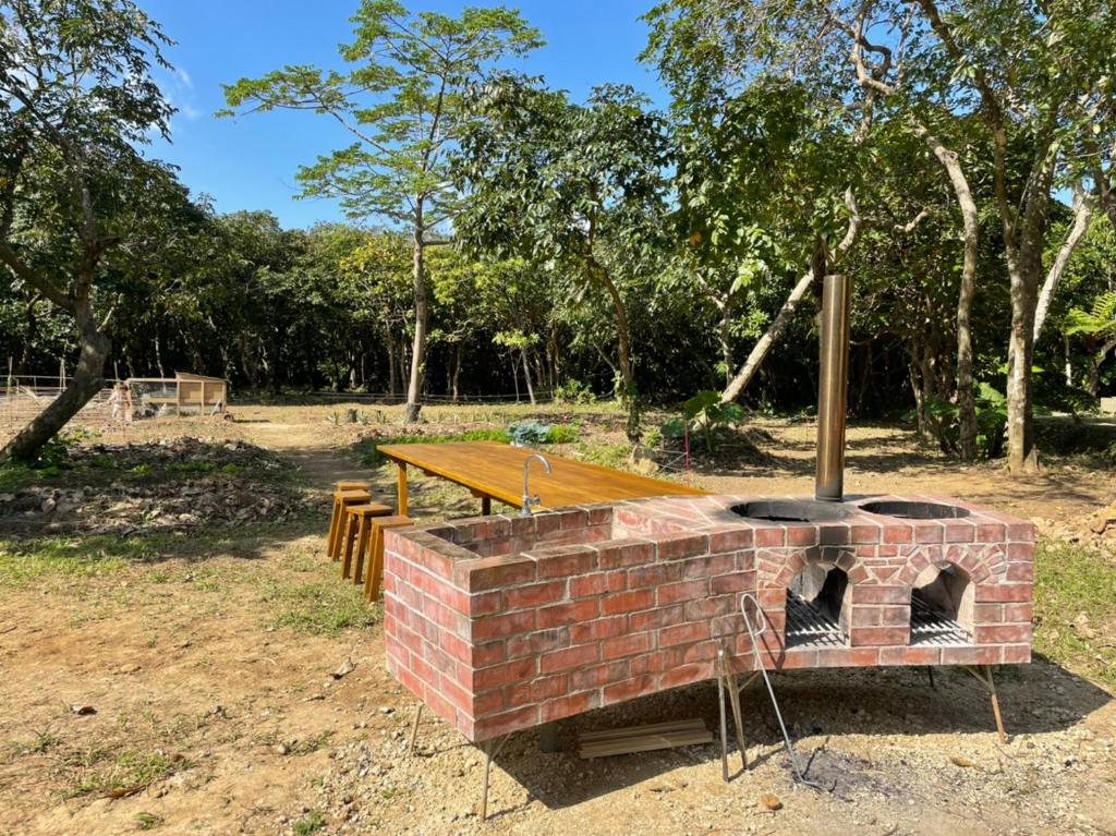 Zahrada ubytování Ecostay Glamping Rainbow Forest