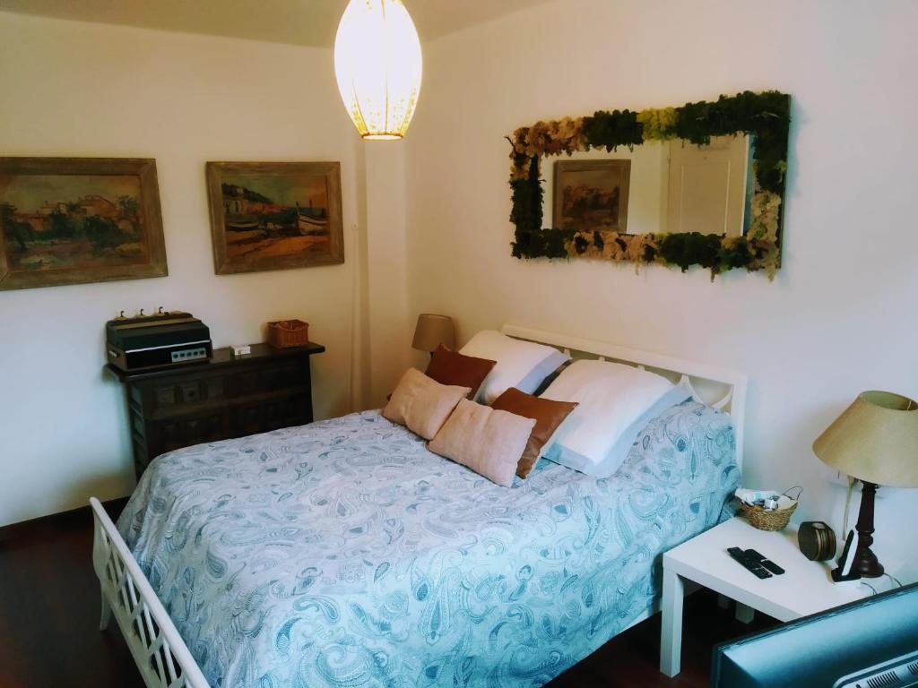 Postel nebo postele na pokoji v ubytování Villa tana, casa compartida