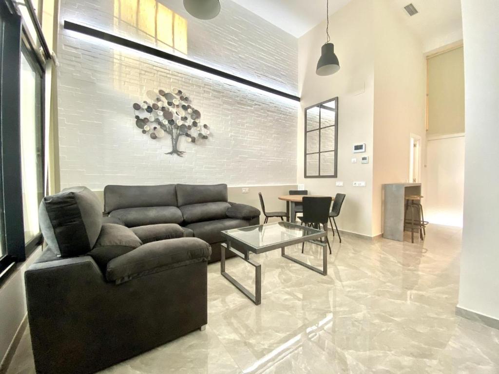Posedenie v ubytovaní Tr2 Aparcamiento Incluido amplio y moderno loft cartuja de sevilla