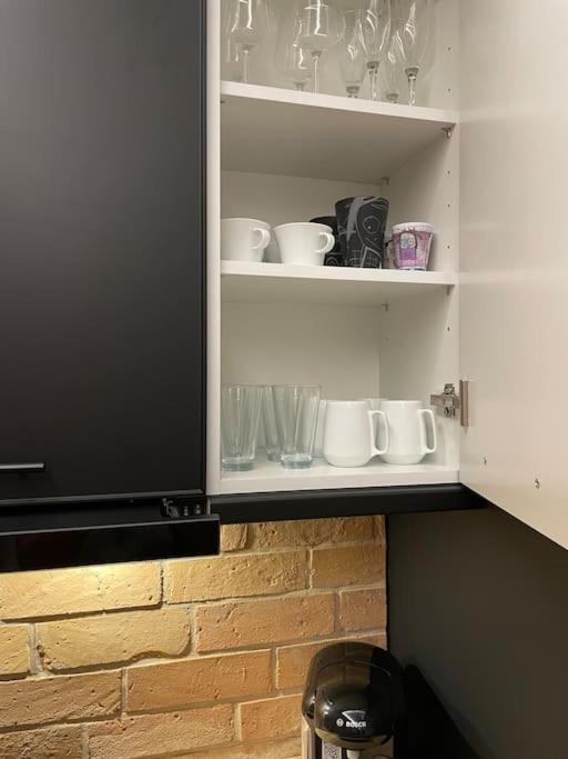 Kuchyňa alebo kuchynka v ubytovaní LOFT Mickiewicza