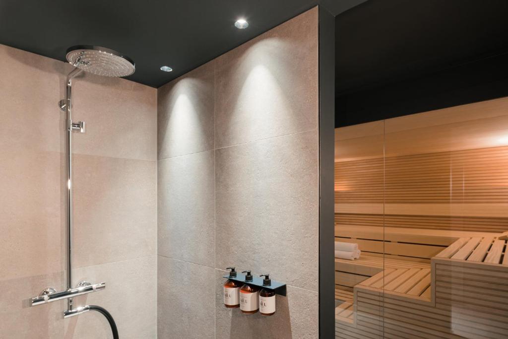 Koupelna v ubytování EmiLu Design Hotel