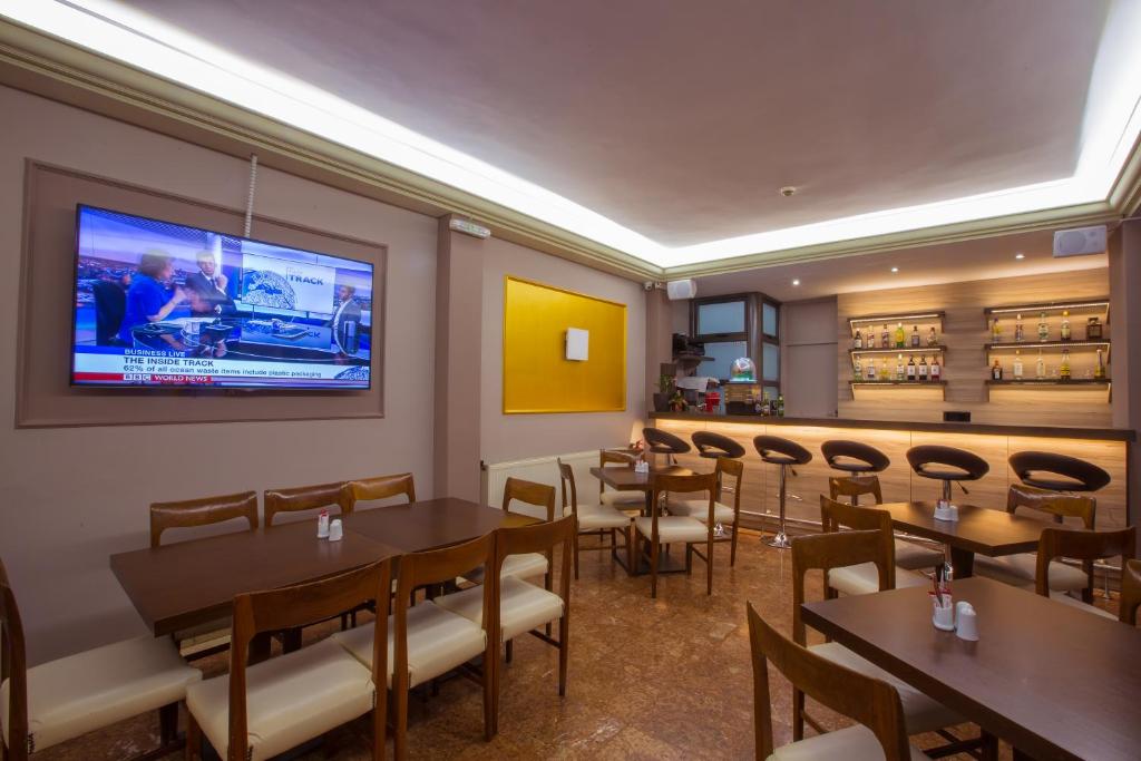 Posezení v ubytování Hotel Marina