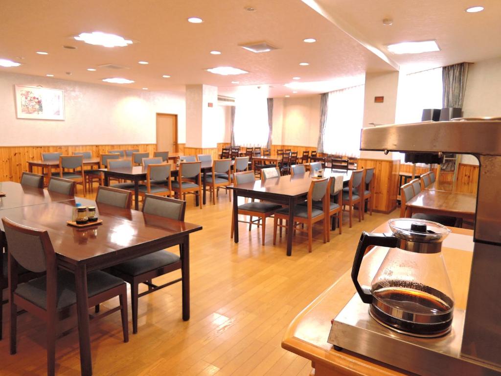 Restaurace v ubytování Maruni Ryokan