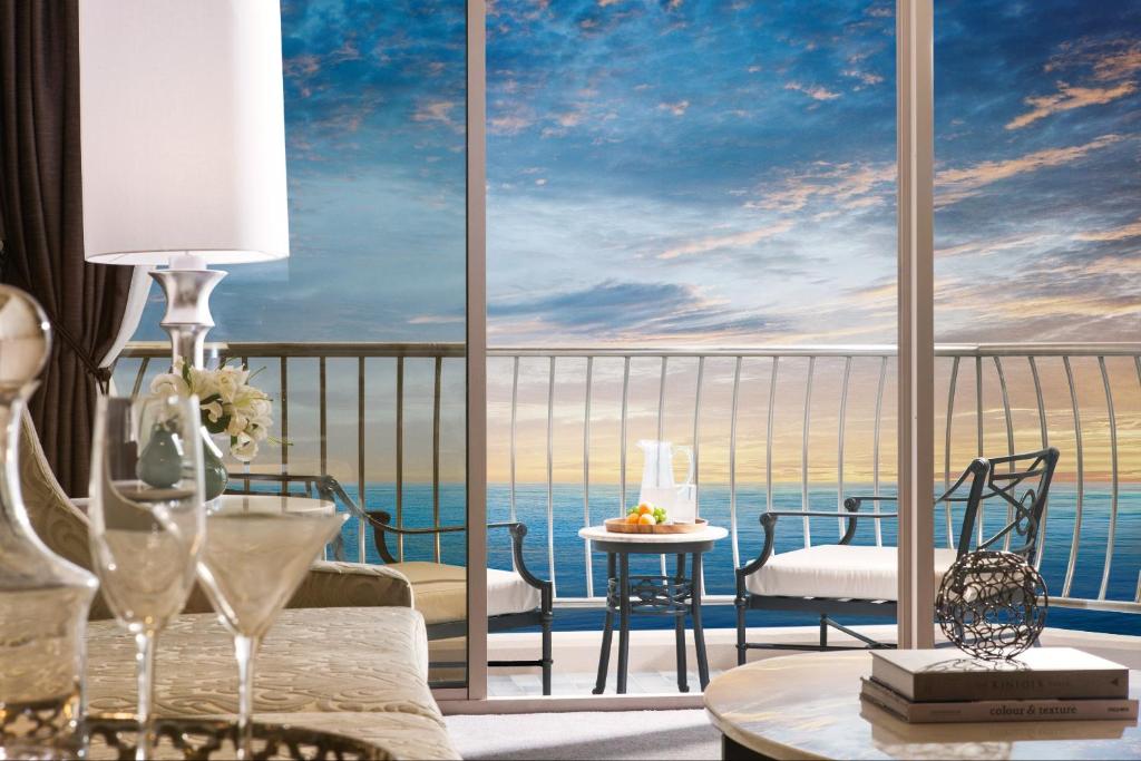 Posezení v ubytování Paradise Hotel Busan