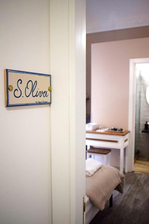 Łóżko lub łóżka w pokoju w obiekcie B&B Benincasa