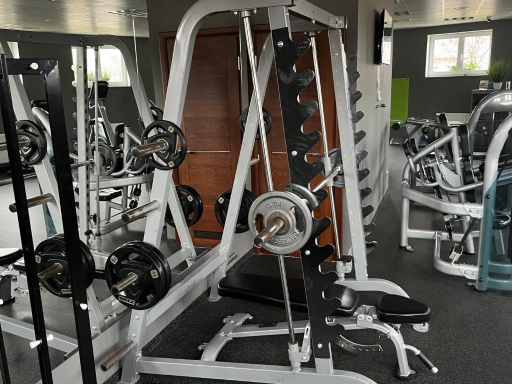 Centrum fitness w obiekcie Moser Wellness Apartment Lux
