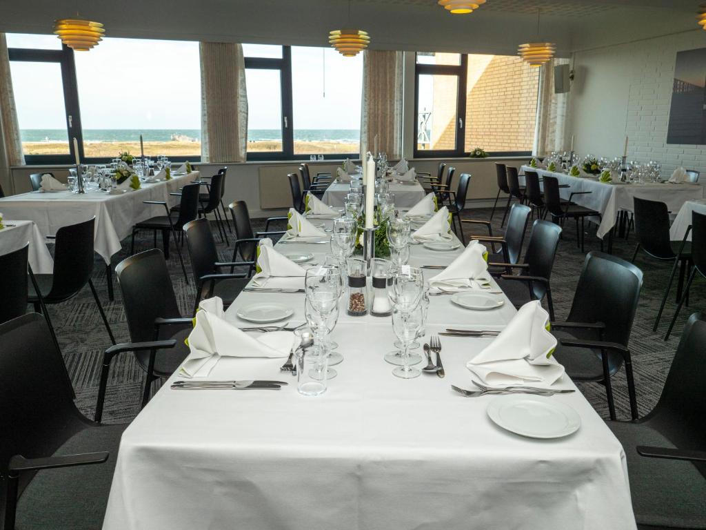 Restaurace v ubytování Kobæk Strand Konferencecenter