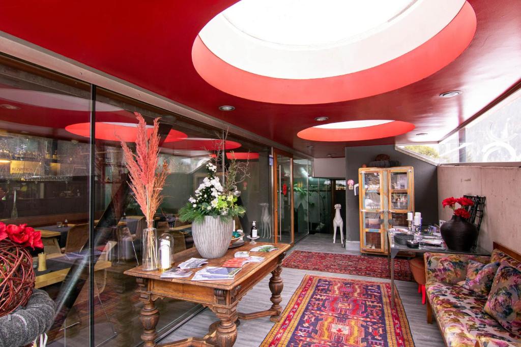 Posezení v ubytování "Quality Hosts Arlberg" Hotel Lux Alpinae
