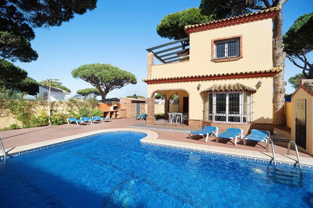 Bazén v ubytování Villa Fátima nebo v jeho okolí