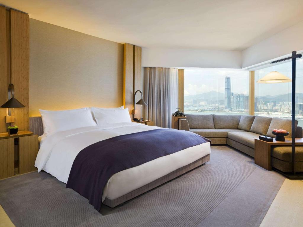Letto o letti in una camera di The Upper House