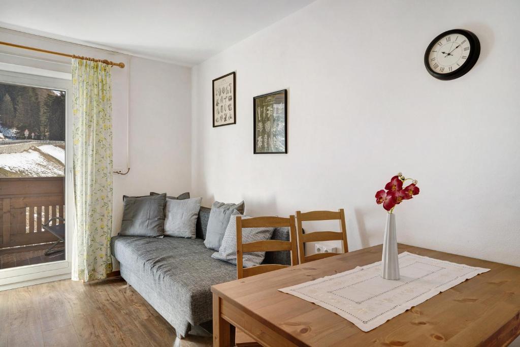 Posteľ alebo postele v izbe v ubytovaní Ferienwohnung Innerwalten 200