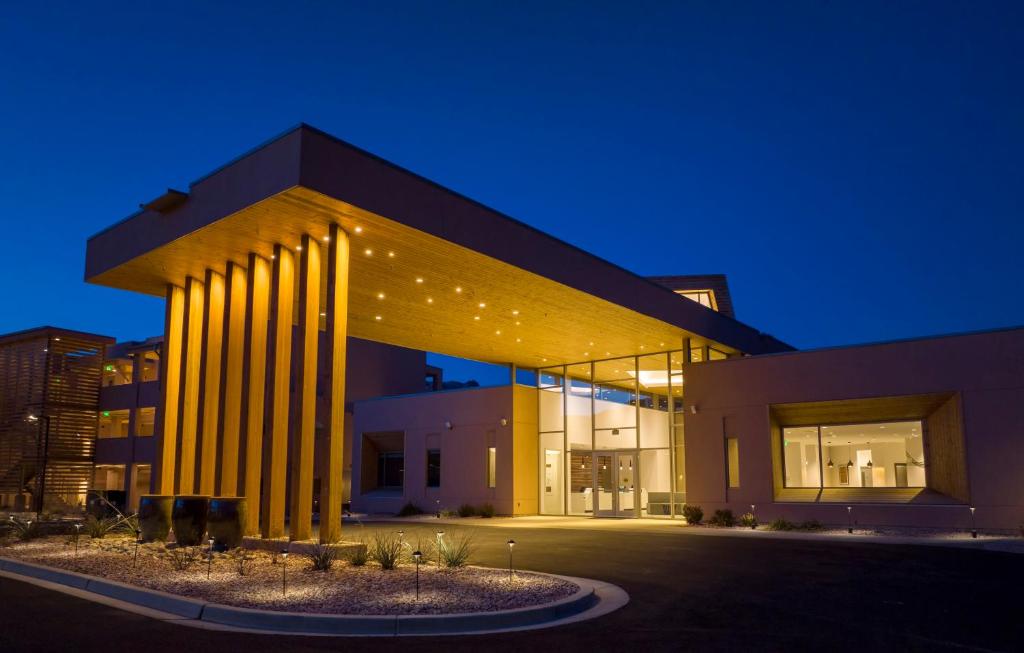 Edificio in cui si trova il resort