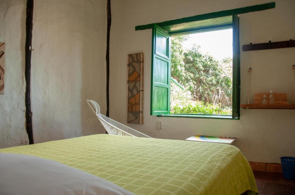 Letto o letti in una camera di Nacuma Garden Hostel - Casa Nacuma