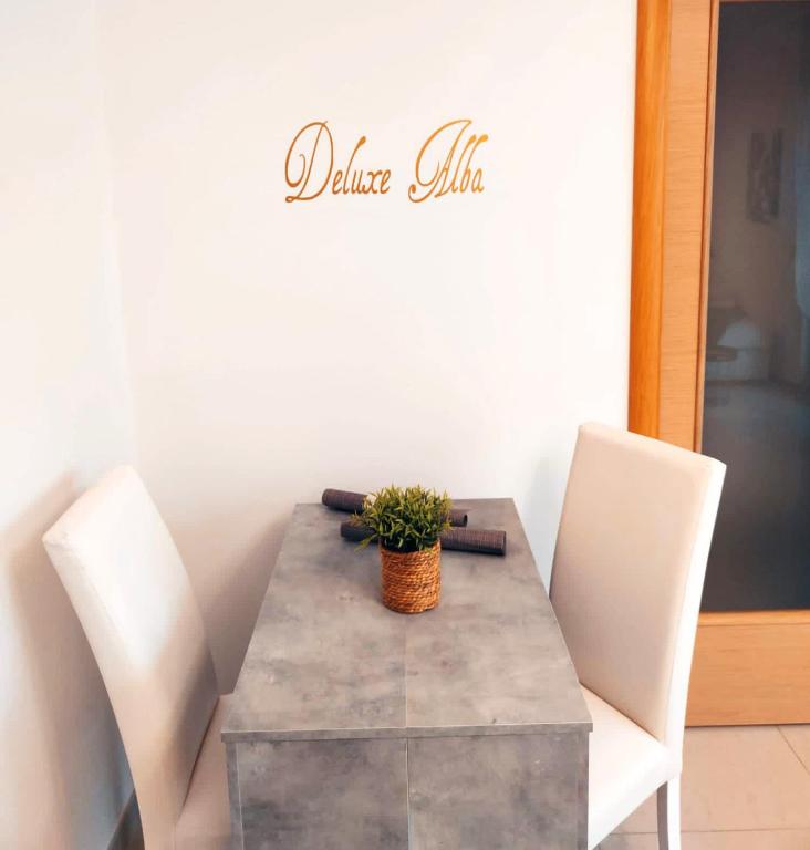 Un lugar para sentarse en Deluxe Alba