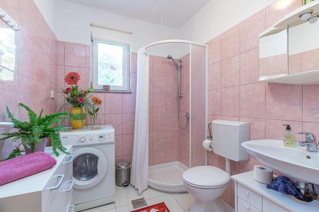 Łazienka w obiekcie Apartment Teri