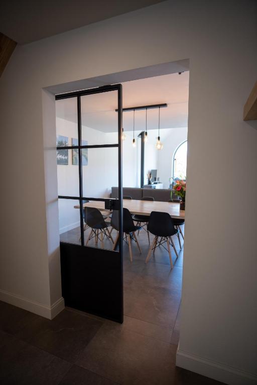 Posezení v ubytování Vakantiewoning De Machuut
