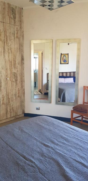 A bed or beds in a room at Appartement Cala Blanca