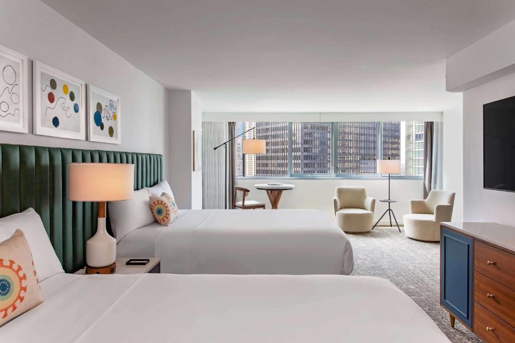 The Royal Sonesta Chicago Downtown - Royal Two Queens With River Views