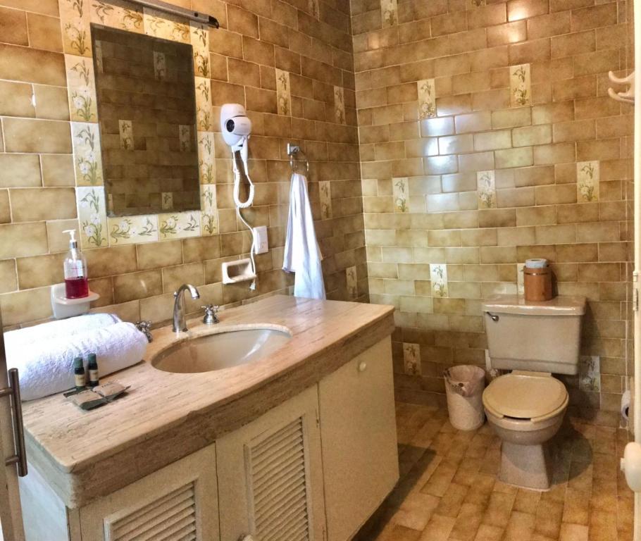 Koupelna v ubytování Hotel Downtown Merida