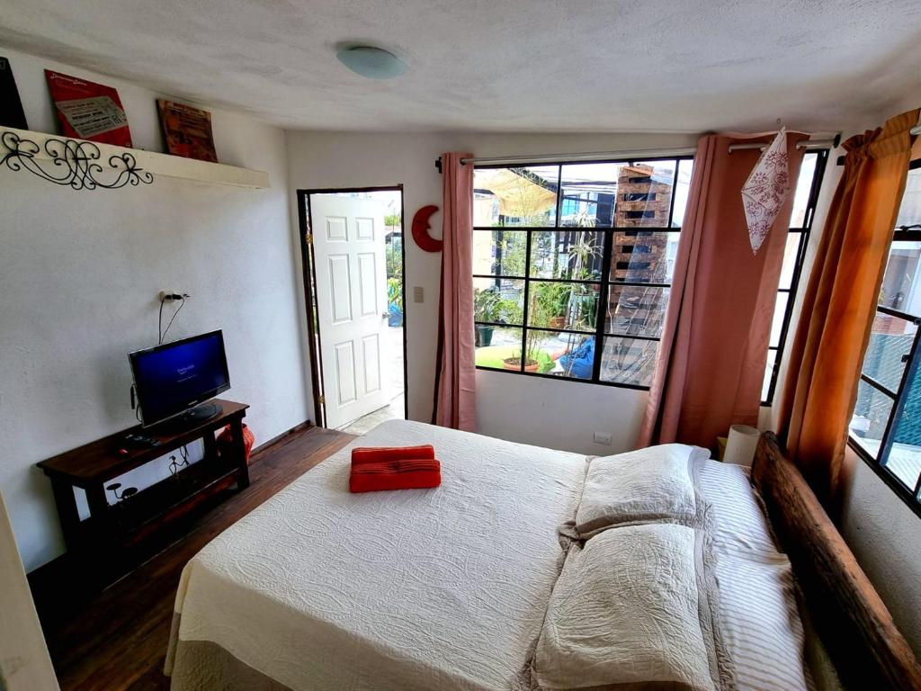 ESTU habitaciones - Chambre Double Avec Terrasse