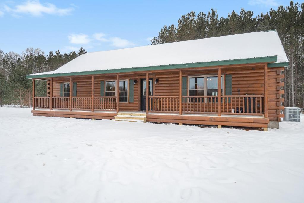 The Cozy Cabin v zimě