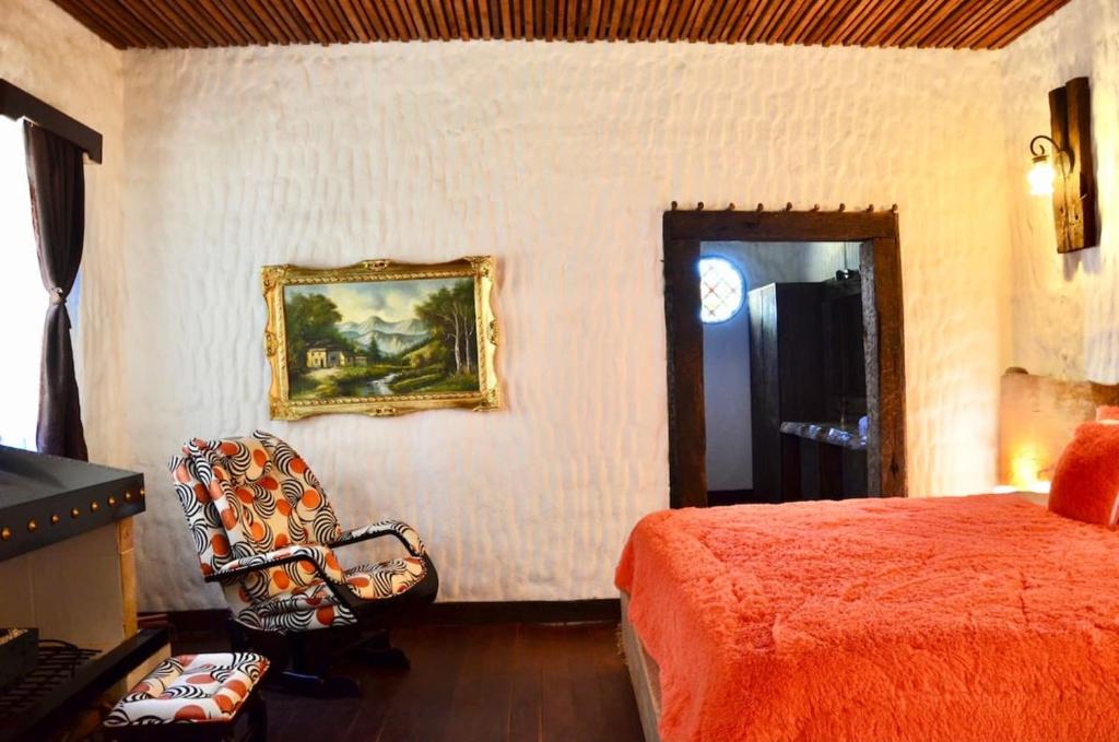 Posezení v ubytování Castillo Casablanca