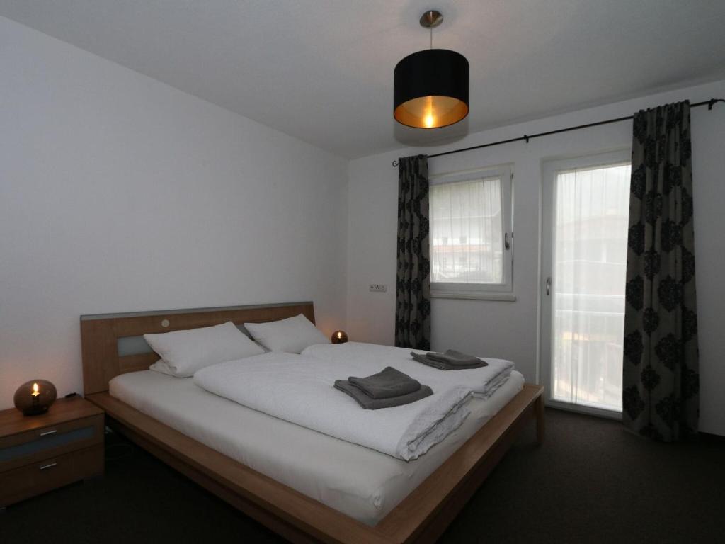 Posteľ alebo postele v izbe v ubytovaní Holiday flat Daniela, Hippach im Zillertal