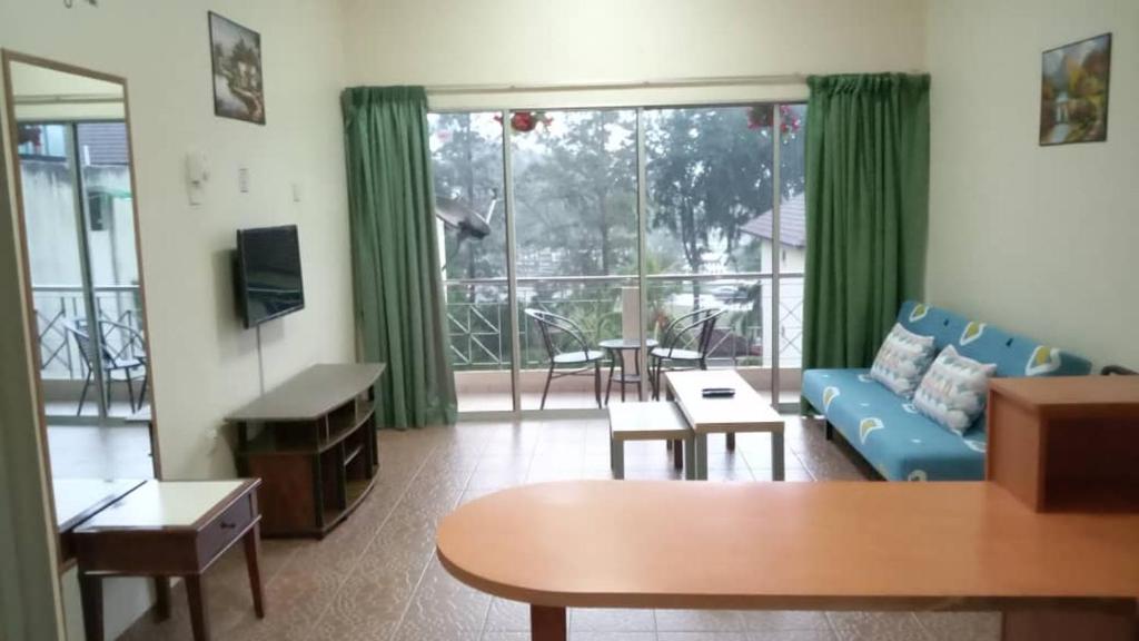 Posezení v ubytování Apartment Teluk Batik