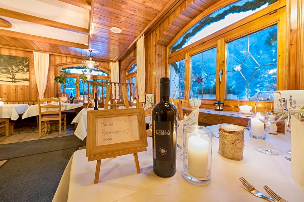 Joogid majutusasutuses Pension Aaron am See