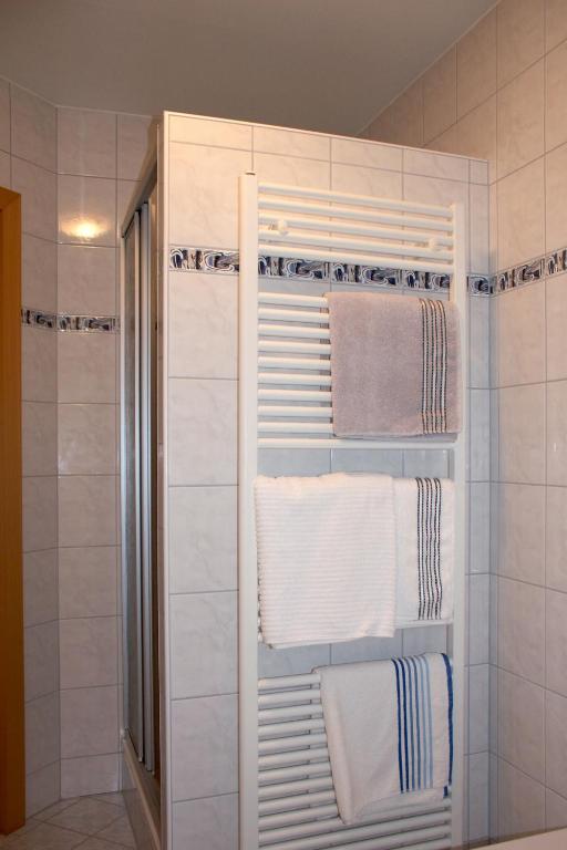 Koupelna v ubytování Ferienhaus Planetz