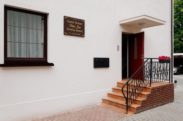 Exteriér nebo vchod ubytování Guest house POILSIS JUMS