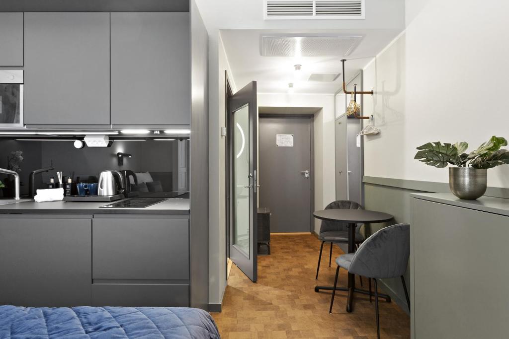 Kuchyň nebo kuchyňský kout v ubytování Best Western Hotel at 108